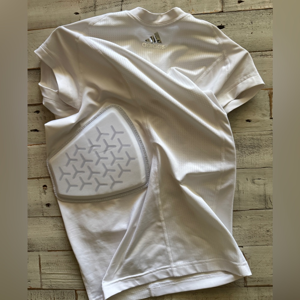 Adidas (White) Force Integrated Football Shirt